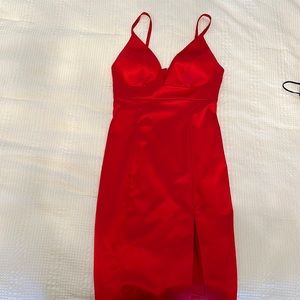 Guess red dress size 2